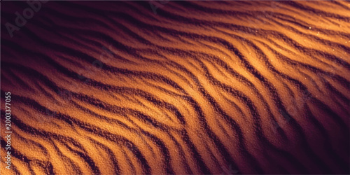Abstract textured dunes background with wave pattern in warm sunset tones abstract background sculptural movement close up minimalist wallpaper structure backdrop contemporary photography