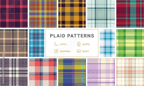 Plaid bundle created for seasonal fashion displays. Ideal for store interiors, product styling, and runway previews. Vector format ensures consistency.