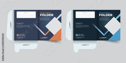 Elegant business file case, corporate branding and presentations. Creative document folder designs for professional offices, companies and business needs.