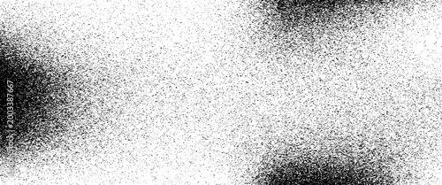 Noise grain background, pointillism dots gradient or dotwork pattern, vector stipple effect. Grain noise halftone or grainy texture or dotwork grain noise