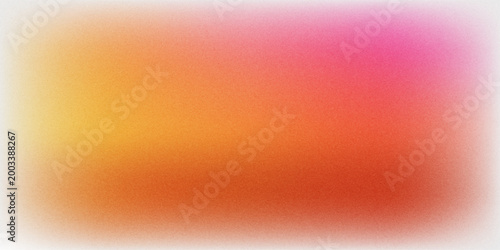 Red orange pink coral peach white abstract background. Noise grain mesh spray. Color gradient. Spot blot oval circle. Fluid water explosion splash. Design.