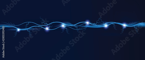 Lightning background