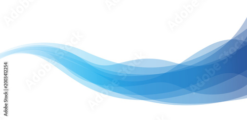 波型グラデーション背景素材