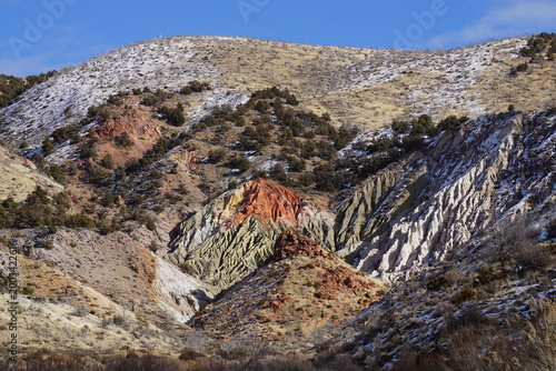 red rock canyon park near reno, nv, usa
