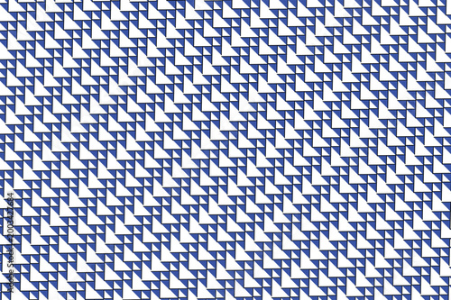 geometric triangle pattern blue white abstract repeating background