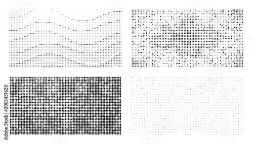 Abstract wavy lines and textured patterns create a modern, clean background.