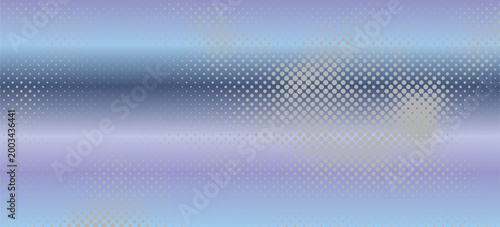 Blue violet gradient mesh with halftone dotted pattern as a background, soft flowing dot waves, abstract minimal design