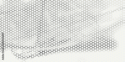 Gradient dilute brown background on triangle pattern. Geometric abstract soft tone pixel background. Dilute backdrop.