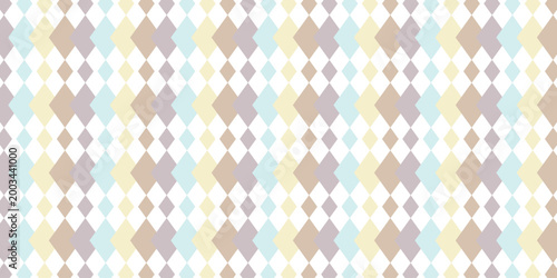 Εκτύπωση καμβά simple coloring rhombus line pattern for banner poster background