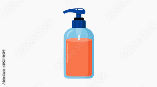 A close-up, high-quality photograph showcases a hand sanitizer dispenser, capturing the essential nature of hygiene and protection.