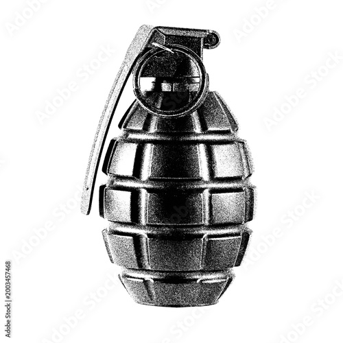 Принти на полотні Military weapons collection vector illustration