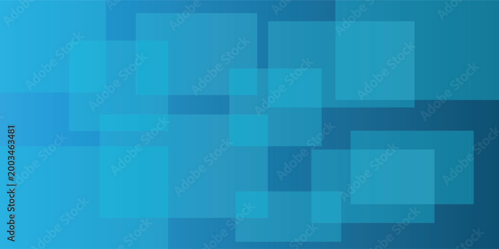 Obraz premium abstract background with squares. Color gradient from turquoise to black.