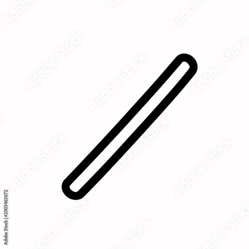 Tick mark outline icon confirm and verified symbol