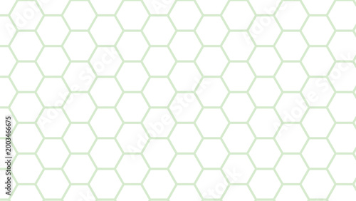 Hexagonal Pattern Design With Transparent Background