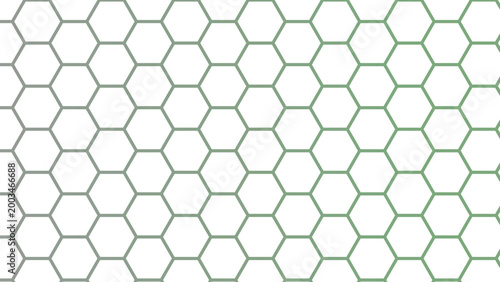 Hexagonal Pattern Geometric Design Isolated Background