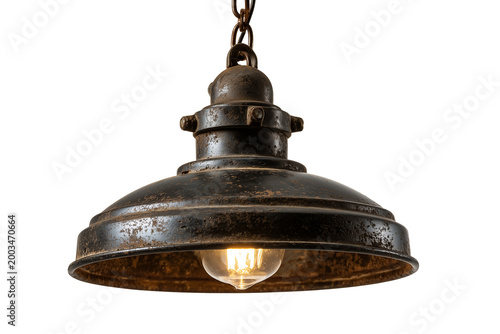 Rustic Vintage Hanging Lamp