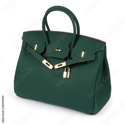 Obraz na plátně Professional product photography of a premium leather tote bag