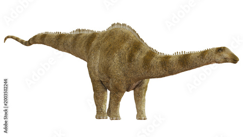 Tableau sur toile Realistic depiction of a Brachiosaurus dinosaur
