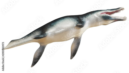 Konstfotografi Illustration of a prehistoric marine reptile.