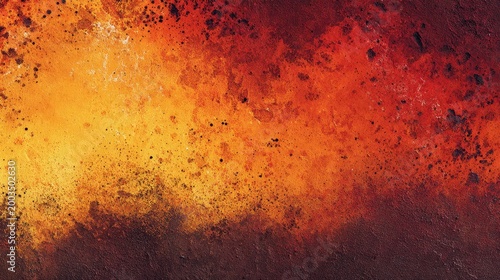 paint wall, acrylic watercolor spray paint effect, red orange gradient, grunge old peel texture, fancy background