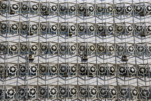 abstract background of old building 