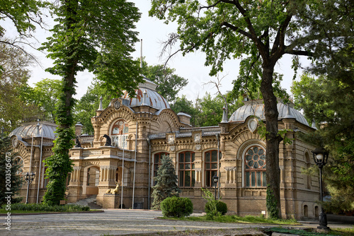 old castle in park
