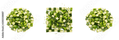 Photos Fresh Chopped Green Onions Scallions PNG, Sliced Vegetable Garnish Isolated on Transparent Background, Culinary Cooking Ingredient