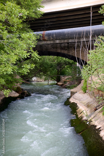 bridge over the river