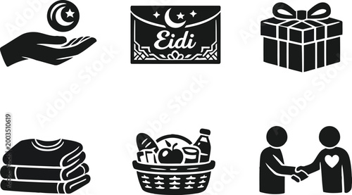 Acts of Kindness – Charity Vector Icons