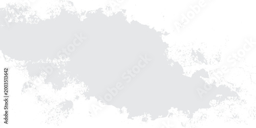 Abstract black and white grunge background featuring a textured world map vector illustration with an artistic paint pattern for geography and country border design