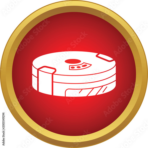 Robot vacuum cleaner representing automated cleaning technology and smart home automation