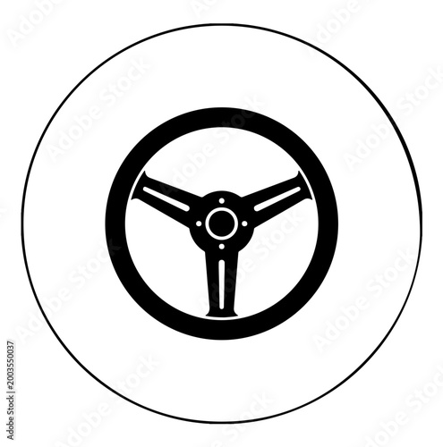 Steering Wheel Icon