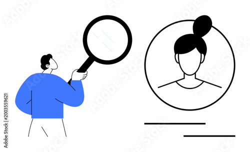 Εκτύπωση καμβά Identity verification, recruitment processes, user research, online profiles, talent search, digital screening