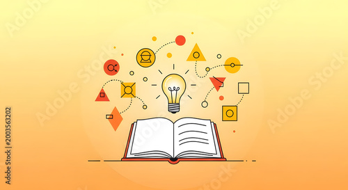 Visualizing the Journey of Knowledge, Ideas, and Education from an Open Book