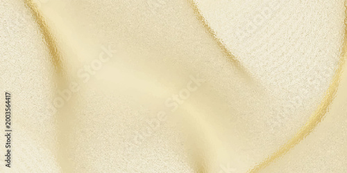 Gold foil background with shiny metallic texture and glitter pattern - glossy golden glass surface with reflective wrinkled effects. Luxury abstract gradient backdrop for celebration premium design