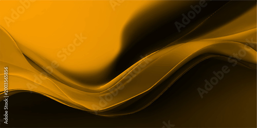 An elegant interplay of light and shadow, where an artful wave of color unfolds, inviting viewers to explore the smooth flow of fluid design.