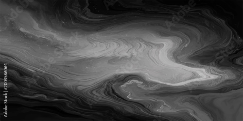 An ethereal, grayscale abstract art composition showcasing fluid textures, evoking feelings of depth and movement, ideal for conveying a sense of artistic creativity.