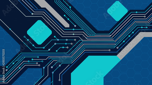 A modern, digital background evoking connectivity and innovation. Ideal for tech companies, presentations, or websites needing a futuristic aesthetic.