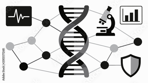 A minimalist, conceptual image representing connection and networks. Ideal for illustrating data, technology, or abstract business relationships with 