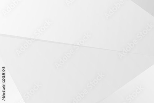 Modern abstract grey and white polygonal shapes creating clean vector background, EPS 10.