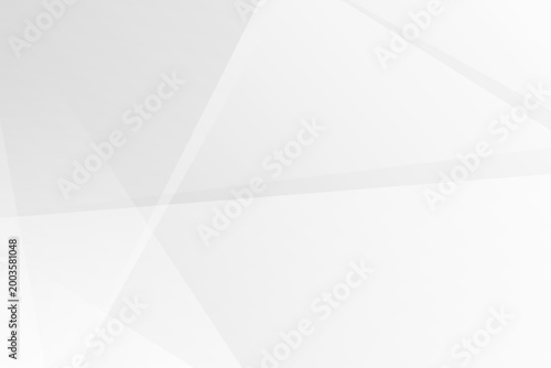 Modern abstract grey and white polygonal shapes creating clean vector background, EPS 10.