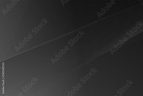 Modern abstract black polygonal background with dark grey gradients and clean geometric shapes, minimal tech style, vector EPS 10.
