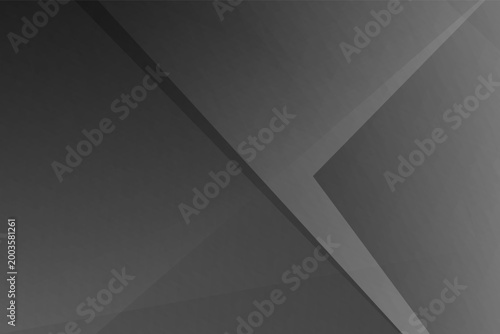 Modern abstract black polygonal background with dark grey gradients and clean geometric shapes, minimal tech style, vector EPS 10.