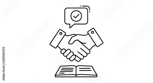 Agreement, Partnership, Business Deal, Contract, Success, Agreement Icon