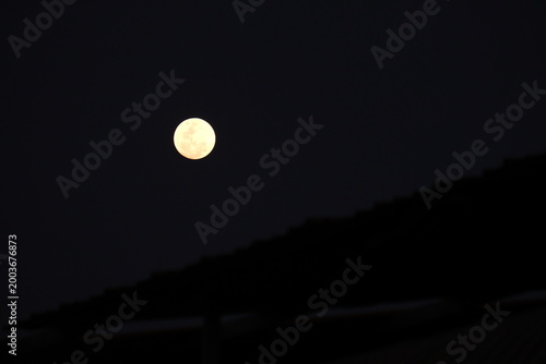 full moon in the night
