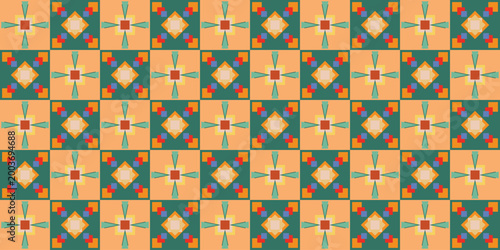 seamless geometric pattern