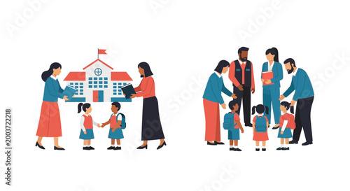 School Enrollment & Education Scene