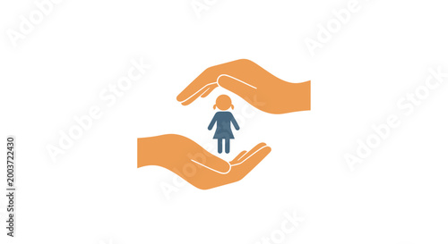 Child Safety Hands Icon