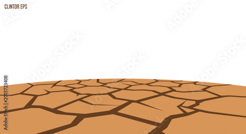 Dry Cracked Earth