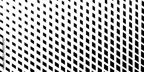Φωτογραφία Dynamic abstract monochrome geometric pattern featuring an array of varying rhom